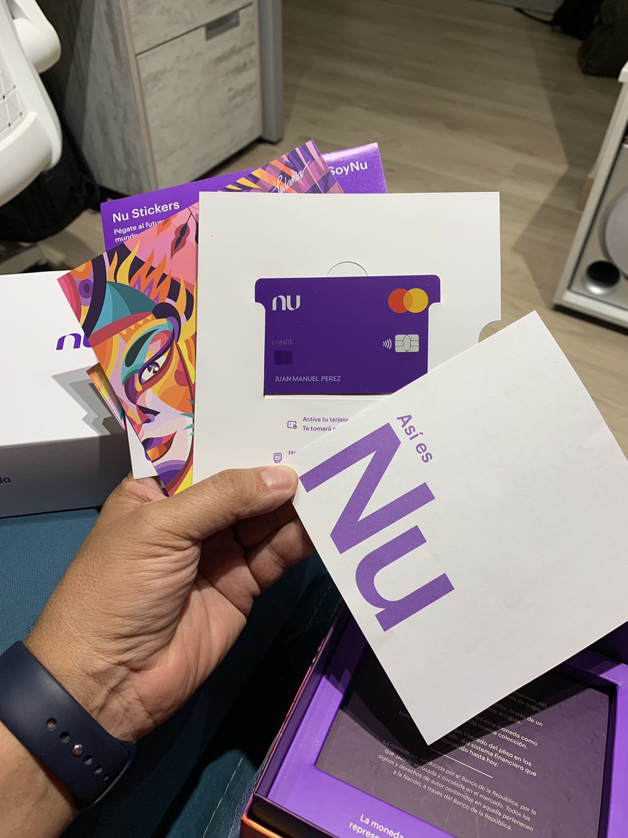 juanmanuelps's tweet photo. Me apasiona abrir caminos #SoyNU. Bienvenido NU BANK a cambiar la historia de la banca en Colombia! https://t.co/qtcbWebYvP