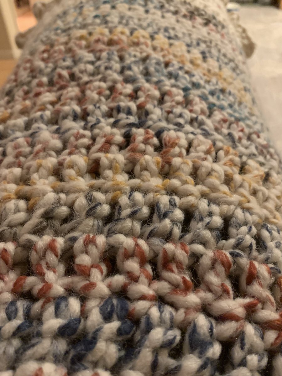 DarlingJade22's tweet photo. Wow &amp; thank you @BELLAAA07370912 for this gorgeous blanket made from your hands - amazing quality!  I am blessed to have one of your creations! @GinaNJoey you have gone above &amp; beyond to ensure my prize met your standards.  You are a class act!  Thank you both! ❤️🥰 https://t.co/XR6yINX5v9