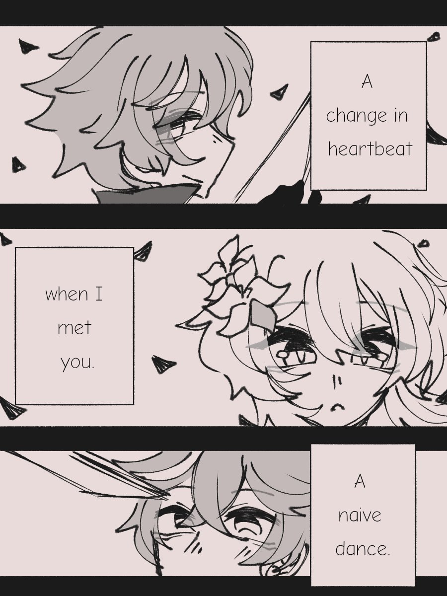vividestdream's tweet photo. day 7 ▷ angst  (1/3)
「yearning」
 not really good with words &amp; angst stuff so imma hope this is alright fddg

#chilumisummer2021 
#chilumi 
#タル蛍 https://t.co/HrPvkobICZ