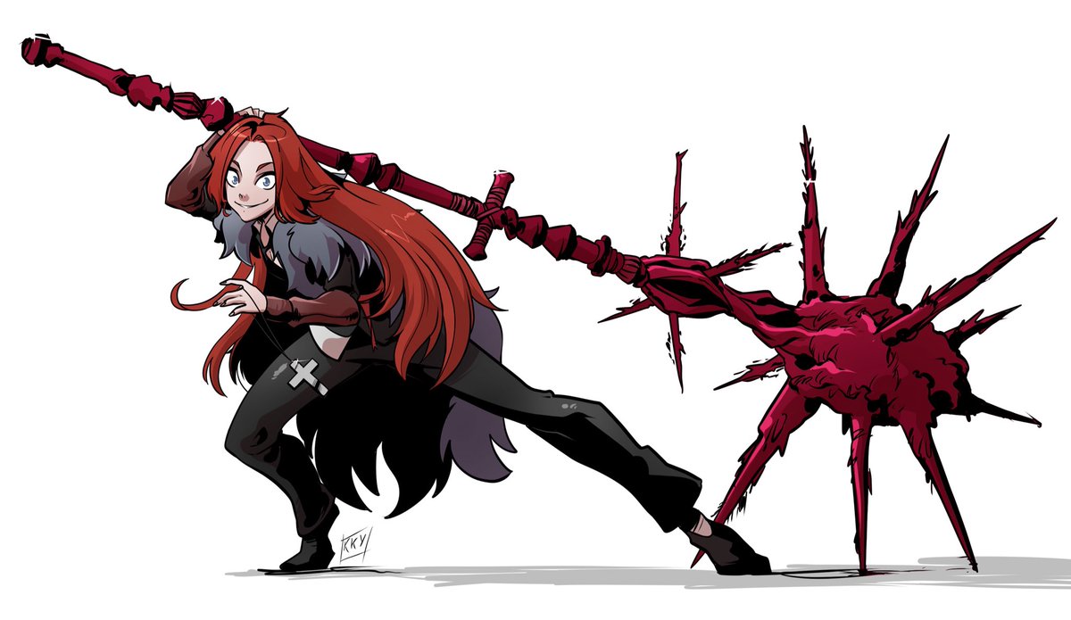 Dolfijnmanjohns's tweet image. My OC Agatha drawn by my 4 favourite artists (1st @NNstrom, 2nd @kukuruyo, 3rd @Sir_Warden and 4th @Specific_Arts).

They’re all awesome artists with their own style.

Give them a follow.