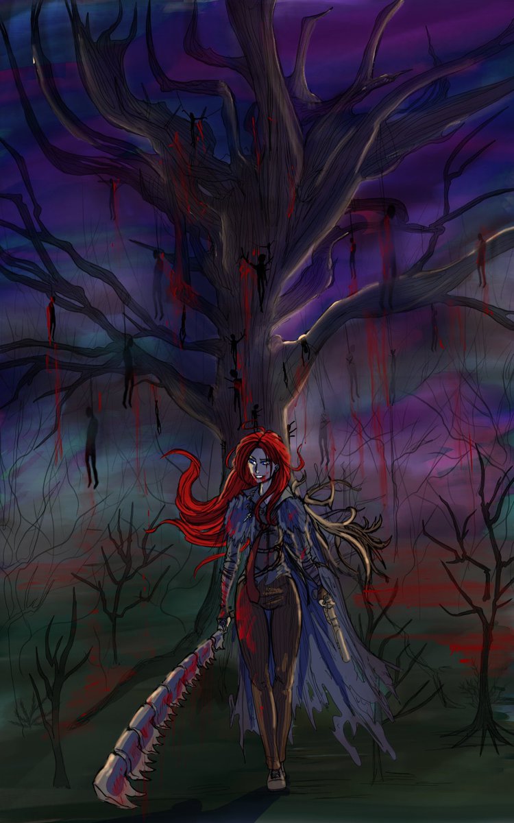 Dolfijnmanjohns's tweet image. My OC Agatha drawn by my 4 favourite artists (1st @NNstrom, 2nd @kukuruyo, 3rd @Sir_Warden and 4th @Specific_Arts).

They’re all awesome artists with their own style.

Give them a follow.