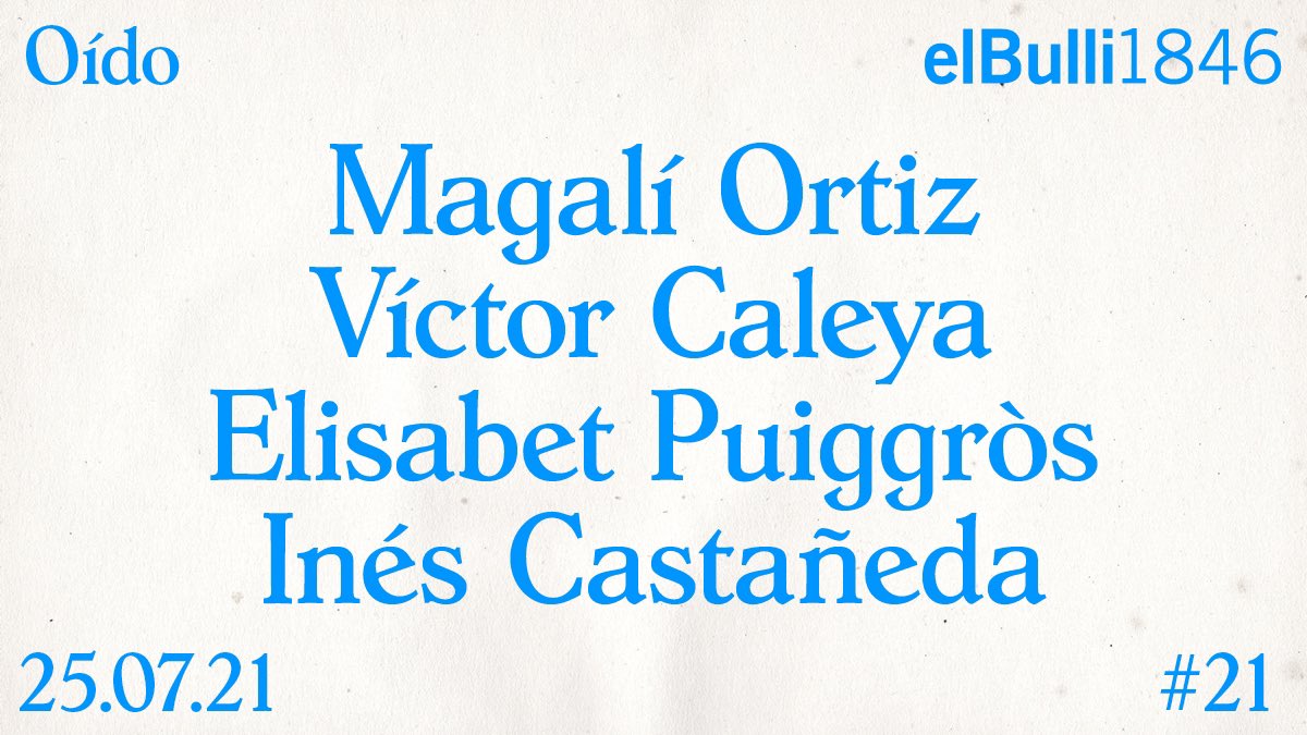 polalpilpil's tweet photo. 💃🏻🛎Cling-Cling🛎💃🏻
Bienvenidos a un nuevo capítulo del podcast OÍDO, el número 21, con los siguientes 4 bullinianos de un total de 12  repartidos en 3 capítulos de la serie Oído&amp;elBulli1846.

Os dejo el enlace al video entero aquí:
https://t.co/DJw6dZF0oq https://t.co/2fIPJCSzsu
