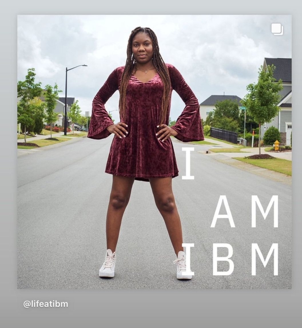 So this happened and I'm in 😲😮
I'm a feature in IBM New Global Brand Recruiting Campaign 🤩🤩🤩
 instagram.com/p/CRrCU_GMeor/…

Click the link to view the post😁😁