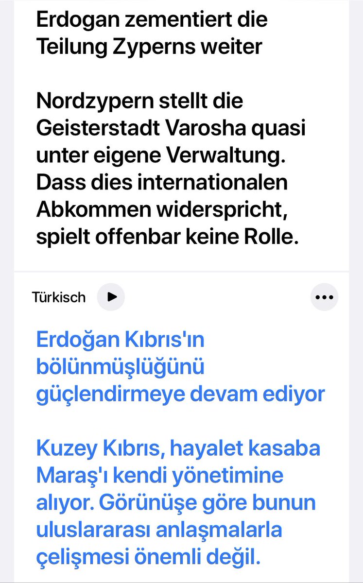 Haberde ,” Erdoğan uluslararası anlaşmaları sallamıyor “ diye yazmış ama siz bunu ; Sn Erdoğan “ Türklere Ait olan ne varsa tek tek geri alıyor kimseden de korkmuyor. “ olarak okuyun 🇹🇷☝️ 😂😂