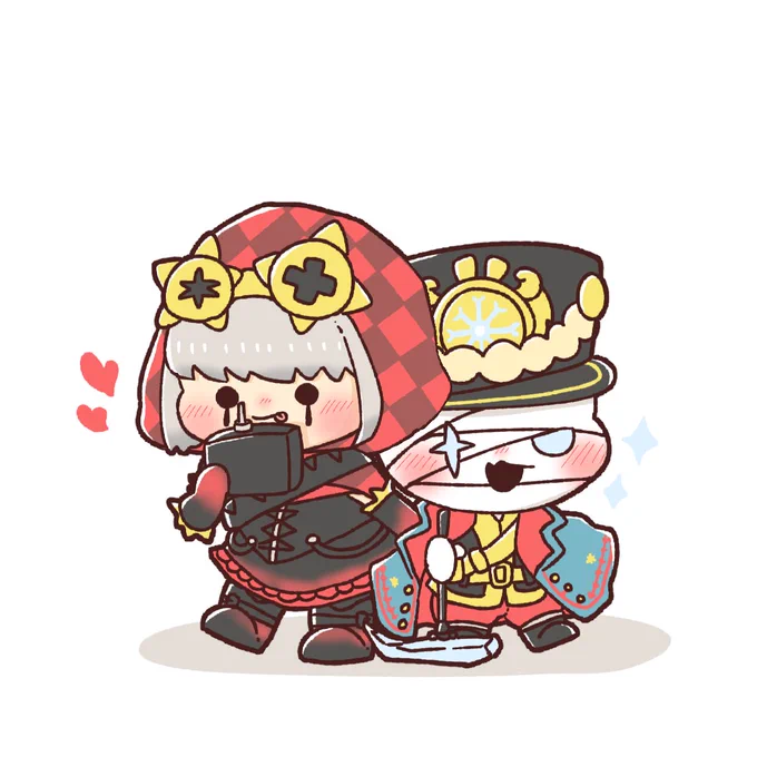 #第五人格 
#第五人格イラスト 
ロビーくんとトレイシー。 