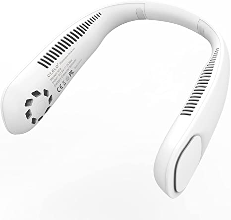 Because of overwhelming heat, I have joined the neck-fan wearing elite!

Surprisingly effective