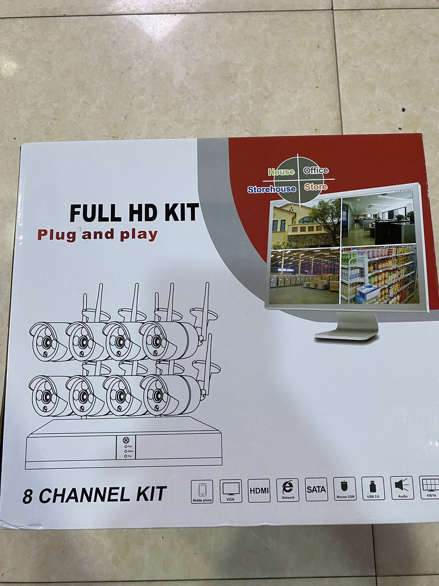 opTomisst's tweet photo. Kit 8 camera + memoire 1 tera . 80.000cfa rendu dakar
#Tomexport #Rt
Whatsapp : 0086 186 2089 3846 https://t.co/tXNkpwSy48