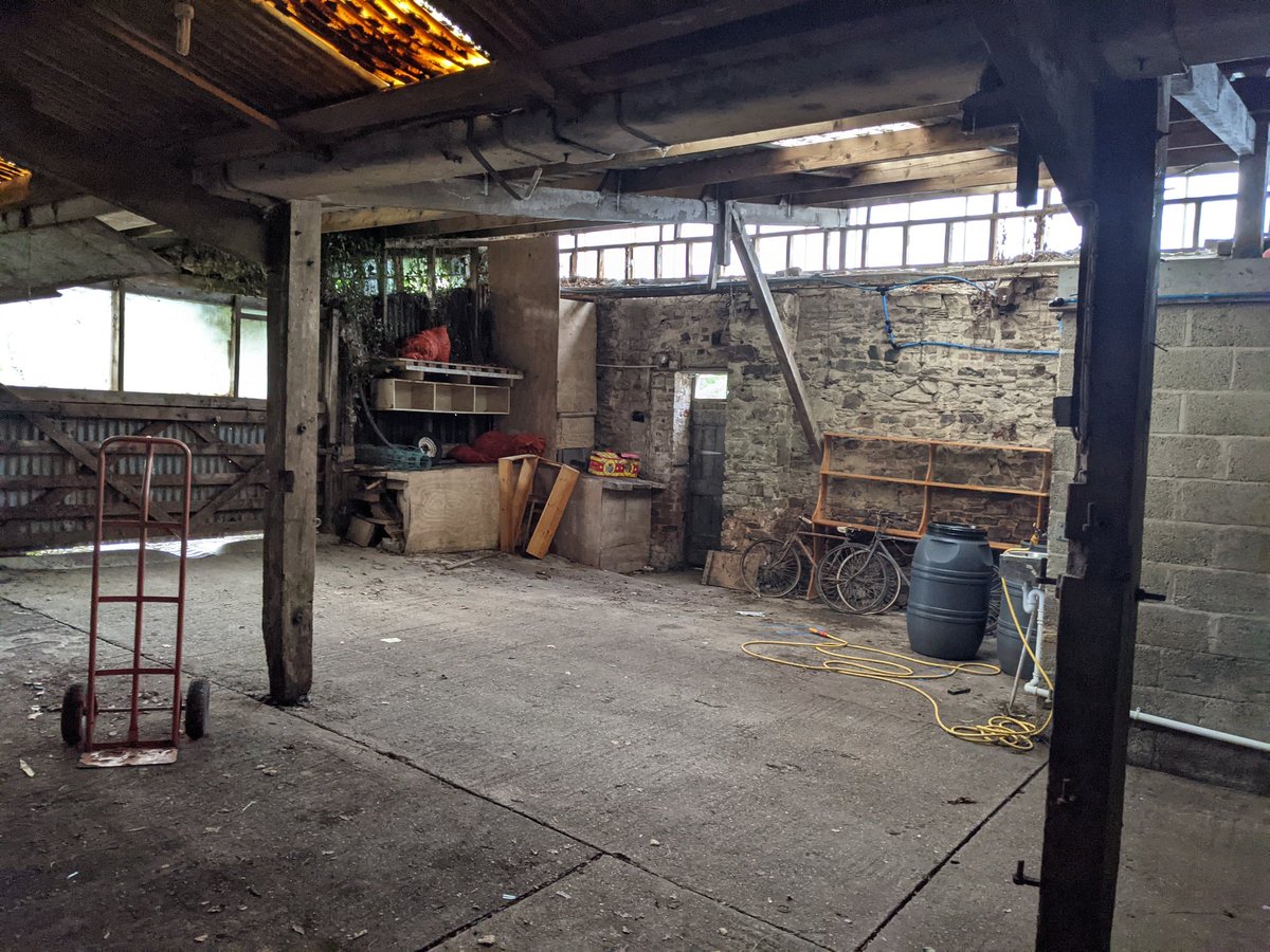 greenmancider's tweet photo. The old cider shed now emptied. New cider shed news to follow.  Been a good 5 years.#cider #morecider https://t.co/XlTeQAYafB