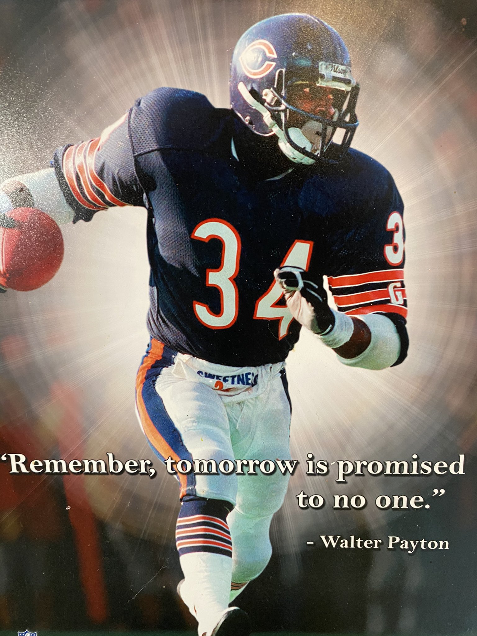 Happy birthday Walter Payton! GREATEST EVER 