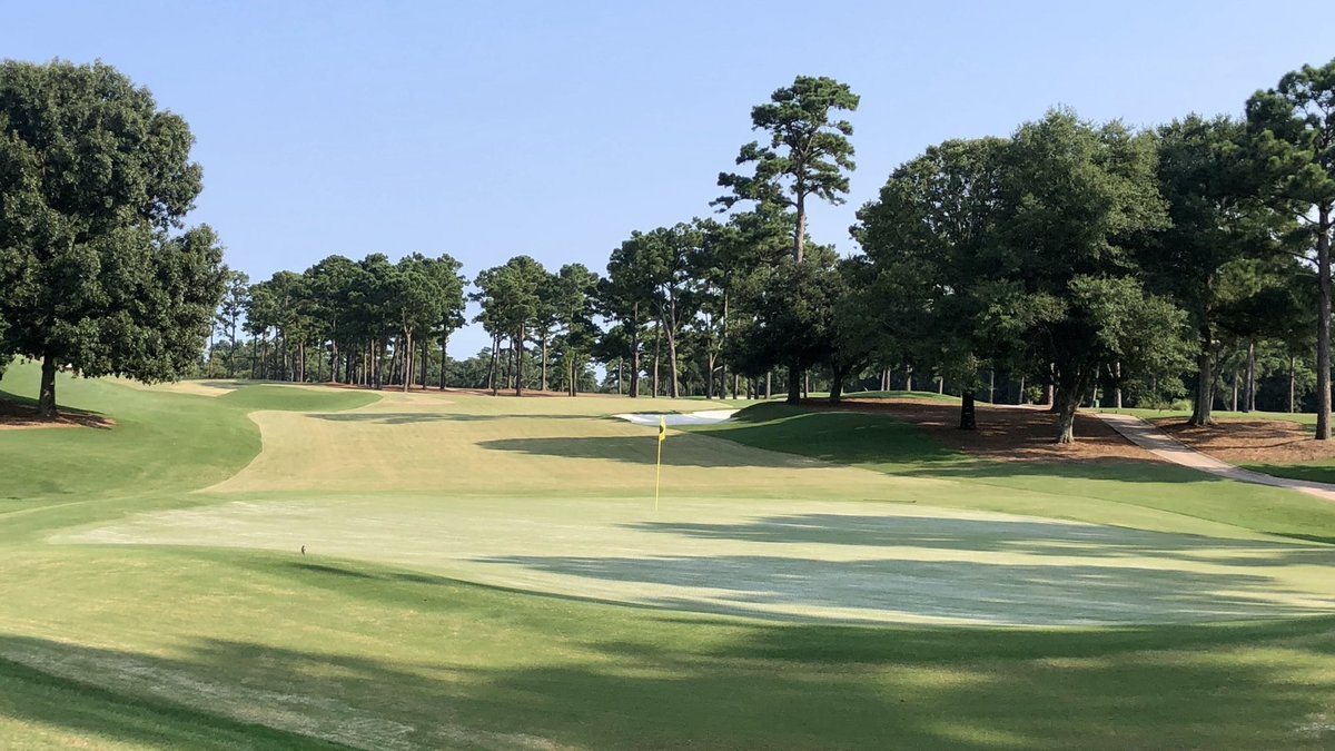 That’s a wrap. Thank you to our resilient staff for the hard work getting thru our aerification week!