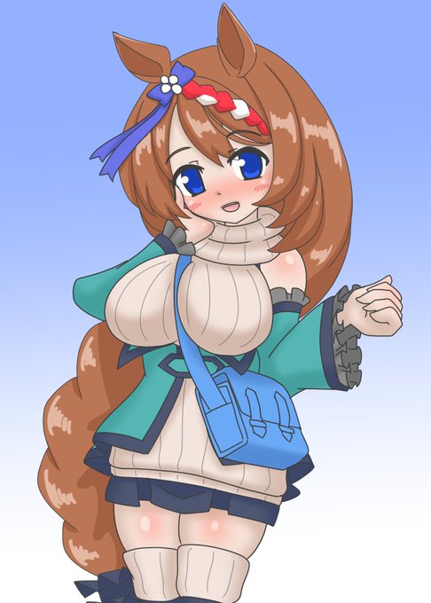 スラッシュするスーパークリークさん 