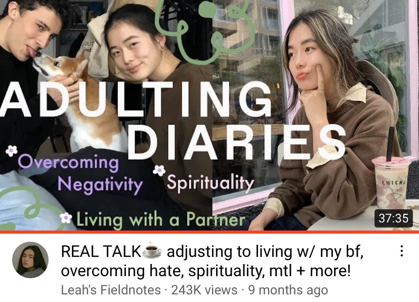 Thread รวม youtuber ที่ชอบและดูบ่อย เอาไว้ดูแก้เบื่อตอนอยู่บ้านฮะ 👌🏻✨