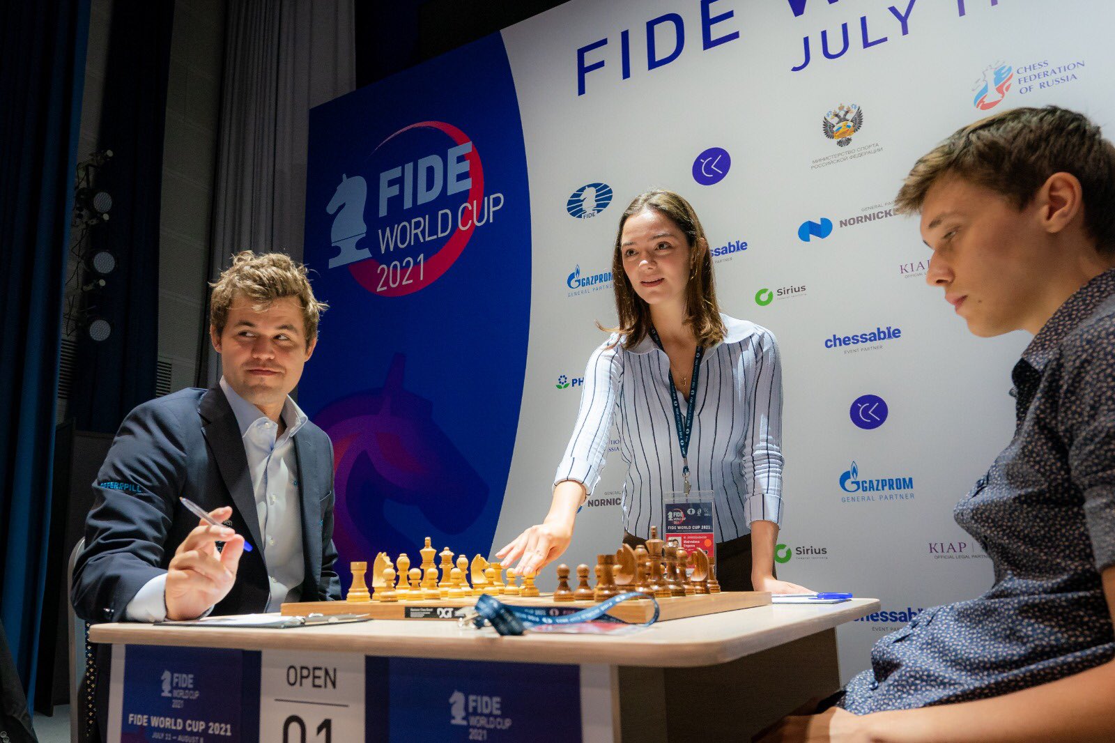 International Chess Federation on X: What will be the first move