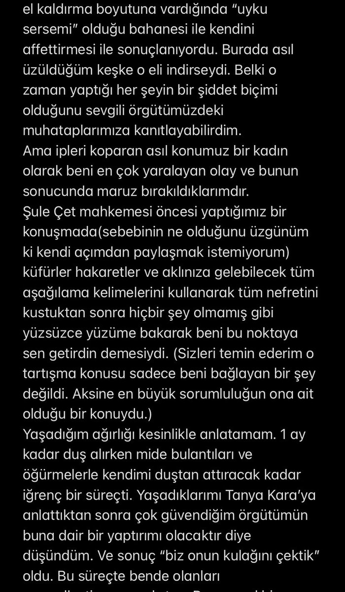 neslidrnhan's tweet photo. BU BİR İFŞADIR! 

Burada yüzlerce kez kadınların uğradığı şiddeti paylaştım. Onlarca şiddete maruz kalmış kadının haberini yaptım. 4 yıl önce böyle bir şey yapar mısın deseler yok ya benim başıma gelmez derdim. Geliyormuş. https://t.co/cCKOhR1btb