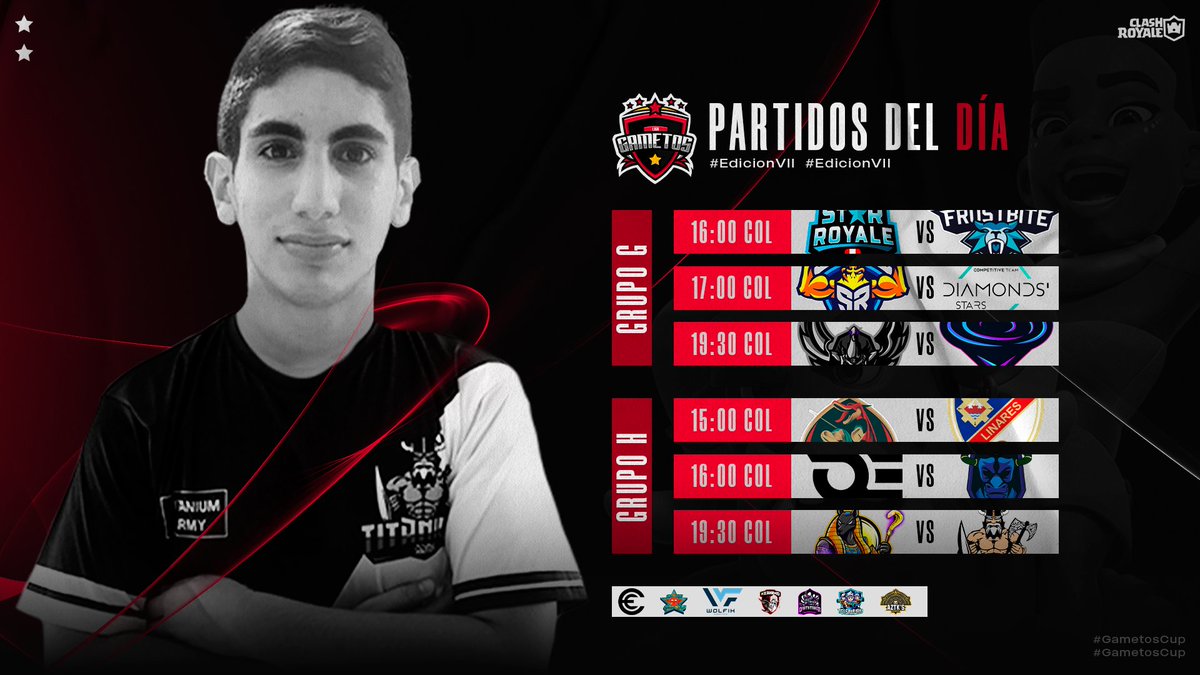 GametosLiga's tweet photo. #PARTIDOSDELDIA | Fase de Grupos
GRUPO G
⚔️ | @Star_RoyalePeru Vs @FrostbiteCR
⚔️ | @Stars_Royale_ Vs @DiamondsStarsGG
⚔️ | @Zygnus_ Vs @AndromedaGGWP
GRUPO H
@BCNProTeam Vs @LinaresEsports
@QuantumsElite Vs @BacchusEsport
@NewAlliance_GG vs @TitaniumArmyGG
#GametosCup https://t.co/NbuBoLQceh
