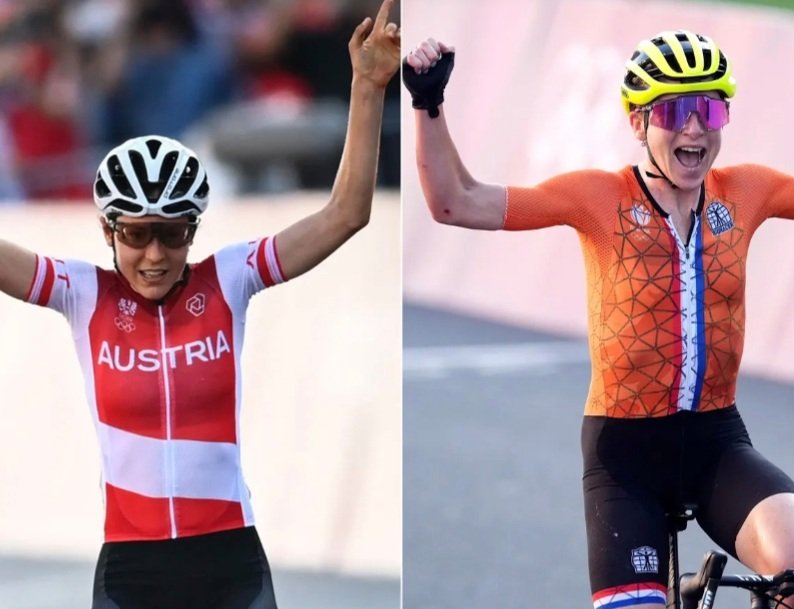 Alle hulde voor Anna #Kiesenhofer. Wat 'n prestatie om torenhoge favorieten te verslaan &amp; zo'n stuk in je eentje vooruit te rijden! Oké, ook ik had graag Oranje-goud gezien. Maar t leuke van sport is ook de verrassing. Dat de favoriet niet altijd wint. #OS2020 <a href="/thijszonneveld/">Thijs Zonneveld</a>