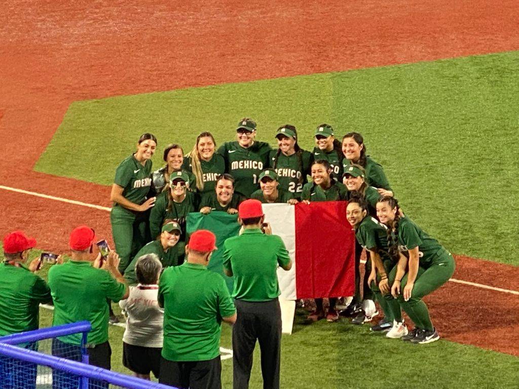 ¡Valioso triunfo! 🥎  

La selección femenil de softbol 🇲🇽 consigue una importante victoria de 5️⃣-0️⃣ ante Italia 🇮🇹 en su cuarto partido de rondas clasificatorias de los Juegos Olímpicos #Tokyo2020 en el Estadio de Beisbol Yokohama 🙌🏻

#ADejarHuellaEnTokio🇯🇵⛩️