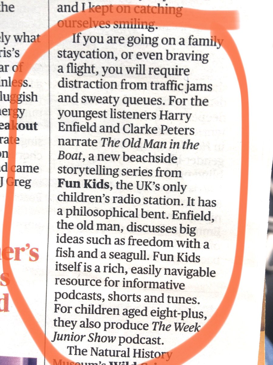 I was lucky enough to join these legends in the boat. Fishing, philosophy and fun for the family @messageheard @funkids @clarkepeters #HarryEnfield #podcasts