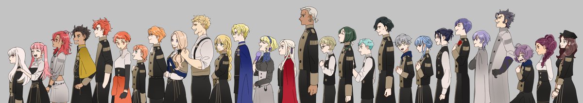 kicy_raitm's tweet image. グラデーション #FE風花雪月 #FE3H