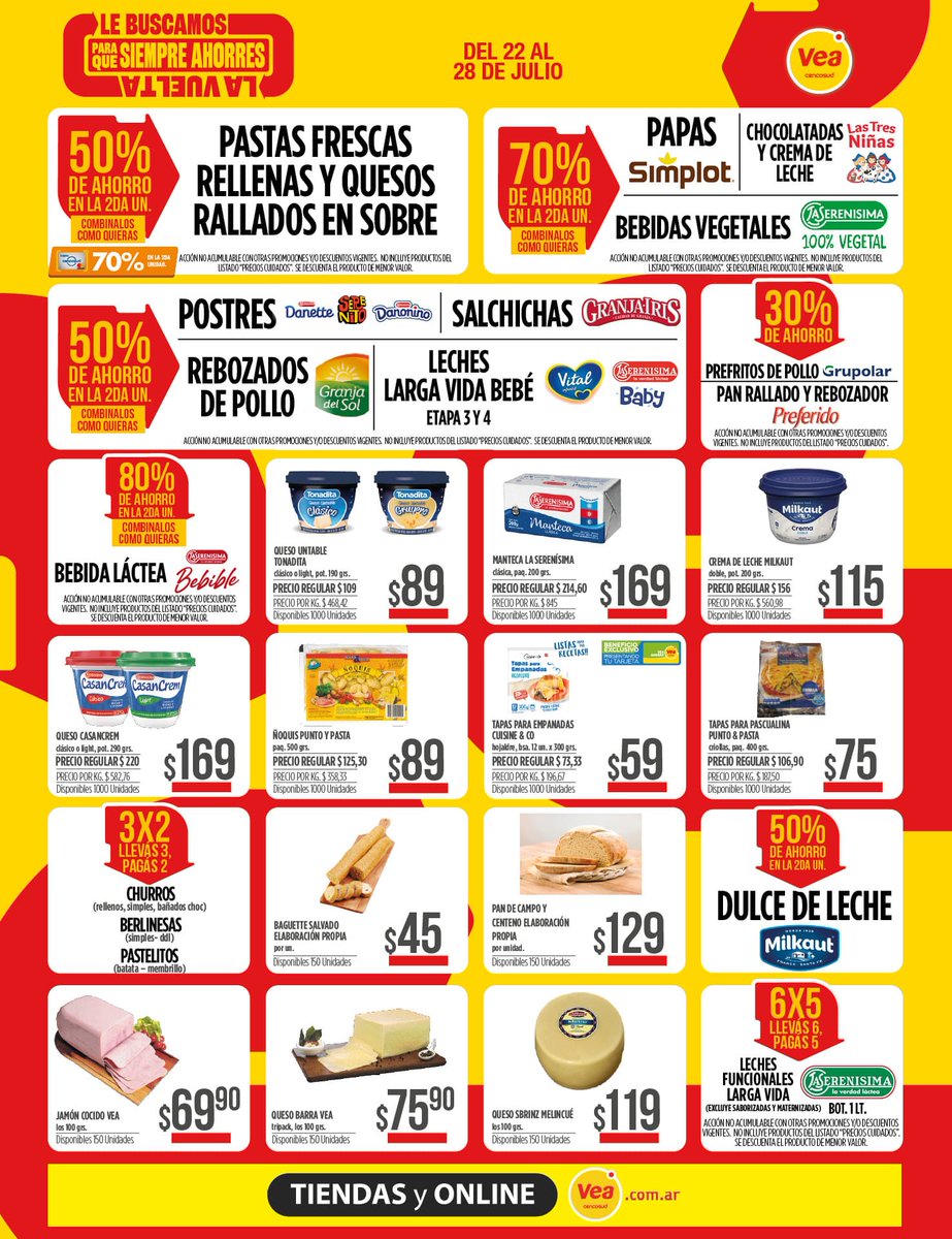 PromosVarias's tweet photo. #BuenDomingo Entrá al BLOG y chequeá #ofertasypromos como estas!! https://t.co/othLNE6E9p 
 #supermercados #ofertasupermercados #promos #ofertas https://t.co/RkSV5ycjOg