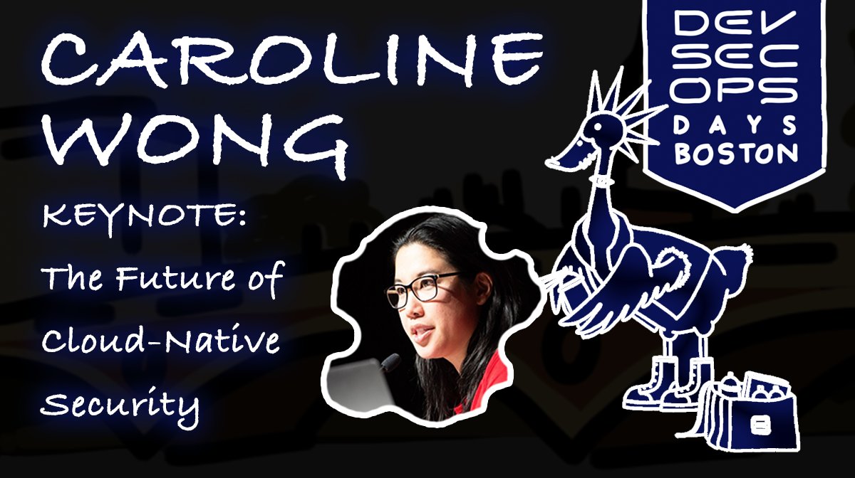 devsecopsboston's tweet image. Only one sleep till #devsecopsdaysboston21! Can&apos;t wait to hear from our keynote speaker @CarolineWMWong talking about the future of Cloud-Native Security. #cloudnative What are you looking forward to hearing? Join us at 11am est on July 26th: buff.ly/3i0DPrB