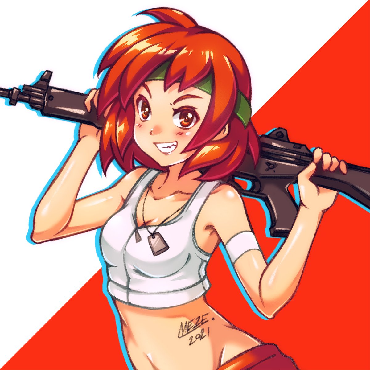 Sami Fanart From Advance Wars. #digitalart. 