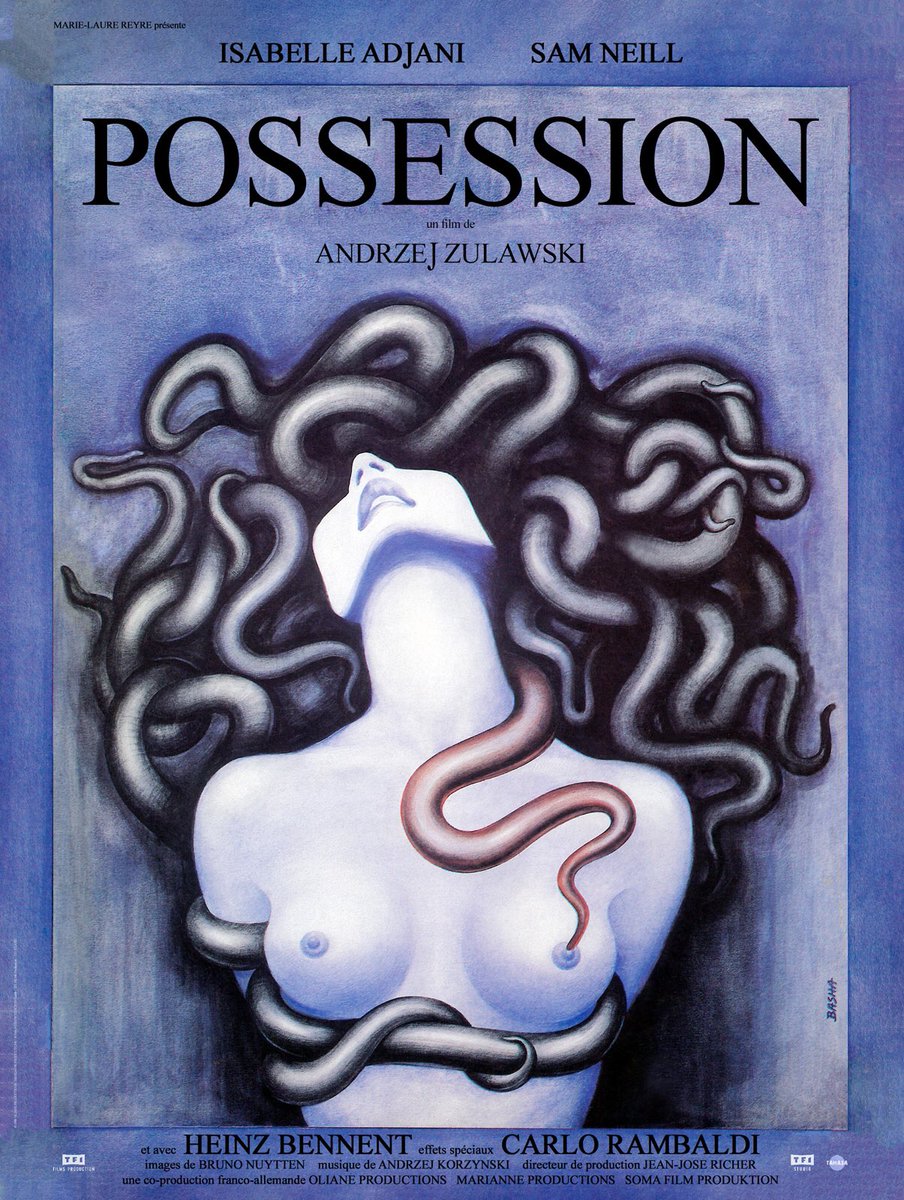 pollyesth's tweet photo. @tbarnaud Ne pouvant faire un choix entre « Alien » de R. Scott et « The Thing » de J. Carpenter, je choisis « Possession » de Zulawski ;)
#SondageMonstres https://t.co/ThBANwweIr