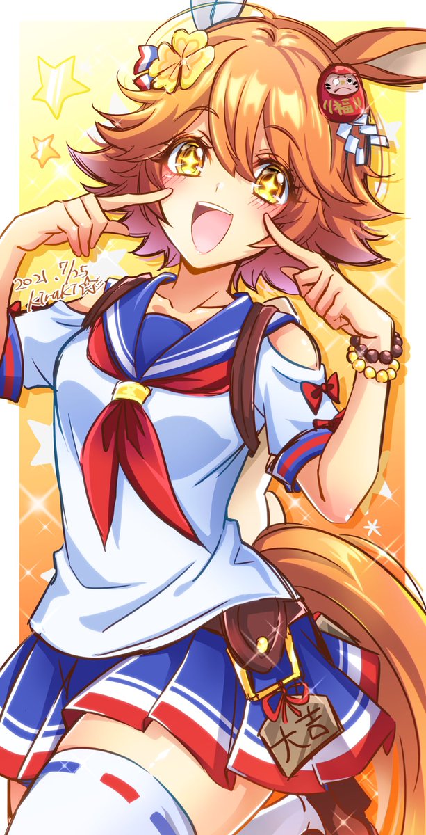 ウマ娘「🔮✨⭐️Lucky Comes True !⭐️✨🔮
マチカネフクキタルちゃ」|煌輝(ｷﾗｷ)🔧🧡のイラスト