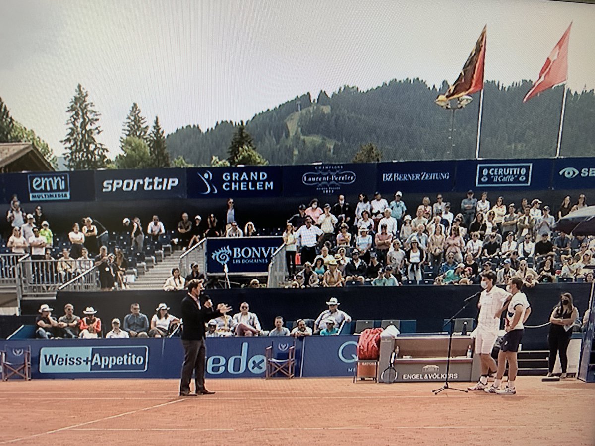 Swiss Tennis (@swiss_tennis) on Twitter photo When the last🇨🇭to win the <a href="/SwissOpenGstaad/">EFG Swiss Open Gstaad</a> doubles interviews his successors 😍<a href="/mchiudinelli33/">Marco Chiudinelli</a> won with <a href="/lammer82/">Michael Lammer</a> 2007 - today it was Dominic Stricker/Marc-Andrea Hüsler‘s turn to take the 🏆! Congrats! #SupportTheSwiss When the last🇨🇭to win the <a href="/SwissOpenGstaad/">EFG Swiss Open Gstaad</a> doubles interviews his successors 😍<a href="/mchiudinelli33/">Marco Chiudinelli</a> won with <a href="/lammer82/">Michael Lammer</a> 2007 - today it was Dominic Stricker/Marc-Andrea Hüsler‘s turn to take the 🏆! Congrats! #SupportTheSwiss