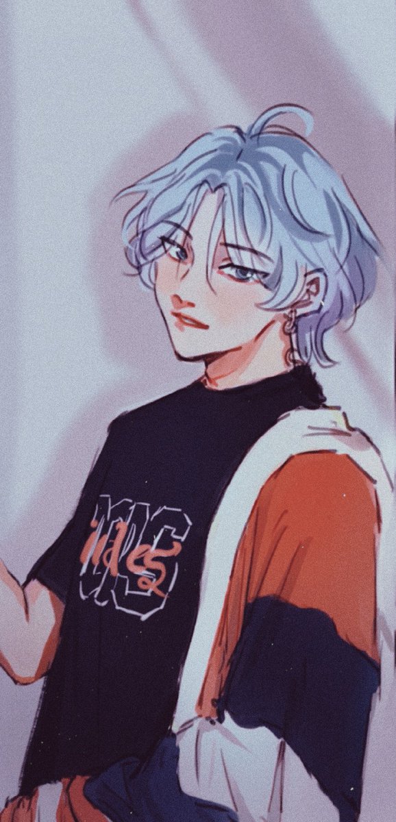 langa wearing cool clothes !