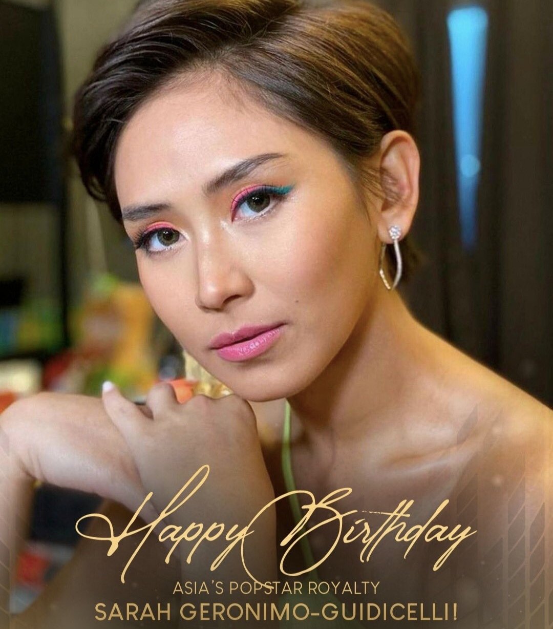 Happy Birthday God Bless you and Stay safe.
SARAH GERONIMO DAY 