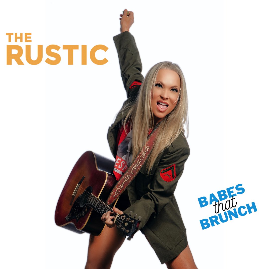 12:30PM SUNDAY, 7.25.21 join me for “Babes that Brunch” at @TheRustic in Uptown Dallas.
🎻➕🍾➕🍳 
#americana #bellbottomcountry #sundayfunday #uptowndallas #dallasbrunch