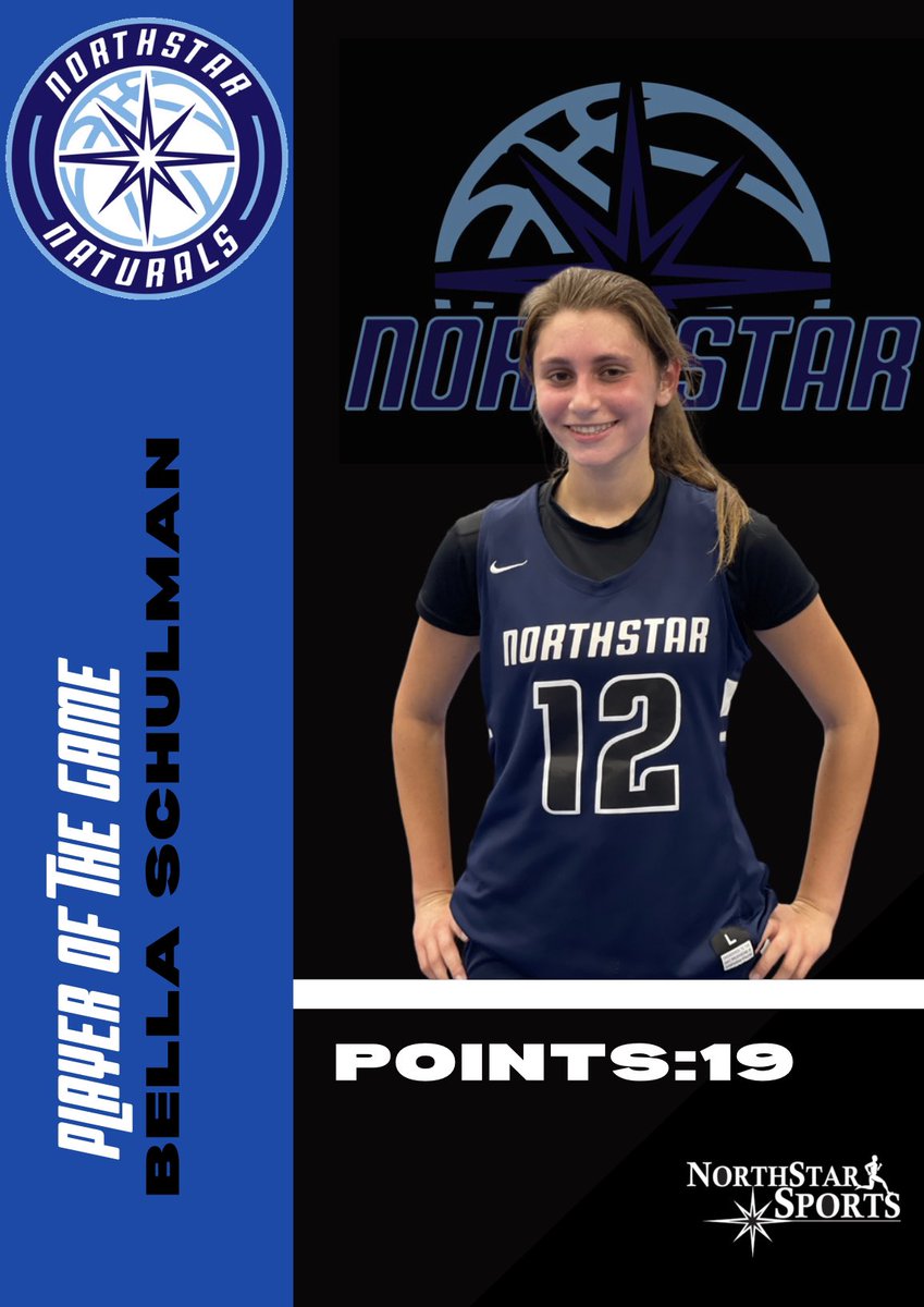 NSSAAUBBALL's tweet photo. 15U Girls 4-0!

🚨ATHLETE HIGHLIGHT🚨
@bellaschulman15 19 points 

Play-offs 
🕚12:00PM 
Spooky Nook Court 28
@Coach_Loughran @NSSports_NY @NYSTakeover @NYGHoops https://t.co/gPaVpGqqBz