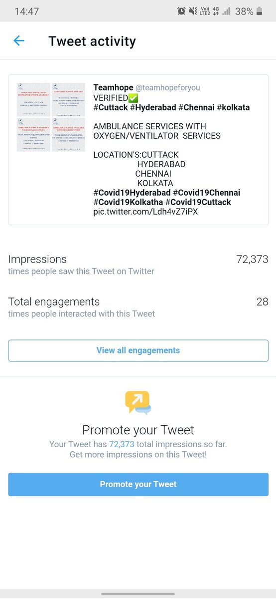 teamhopeforyou's tweet photo. THIS ALL BECAUSE OF YOU(VOLUNTEERS)
PEOPLE ACCEPTED US THIS MUCH
OUR LEADS DEFINENTLY HELPFUL TO PEOPLE IN NEED
KEEP SUPORTING TEAMHOPE
#TeamHope #TeamHopeSuccess #TeamHopeForYou https://t.co/9jCOwyJBxg