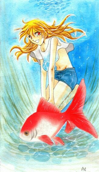 暑いので涼しげな画像貼るのtwitterイラスト検索結果