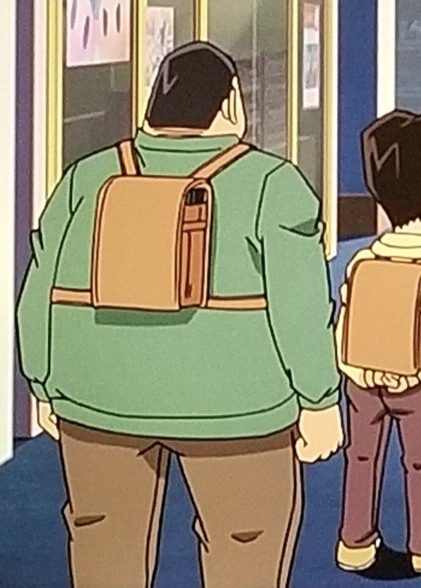 ট ইট র しんじつ 10 17復活のタッグデュエル げんた1 2 コナンでお馴染みの元 太くんが呪泉郷の呪いで水をかぶると体重が半分になっちゃった いつもどうやって背負ってるか謎のあのランドセルもぶかぶかに お湯をかけると元に戻るらしいが