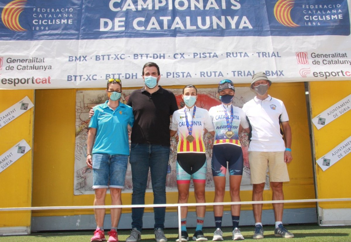 🚴‍♀️ CAMPIONAT DE CATALUNYA 2021 - 5ª Cursa Vila de Súria

🏆 Elit: Iris Gómez
🏆 Sub23: <a href="/martinamoreno01/">Martina Moreno</a>
🏆 Júnior: Estefanía Jiménez
🏆 Cadet: <a href="/LaiaBosch8/">Laia Bosch</a>
🏆 Màster: Eva Sans

#ciclismecat #esportcat