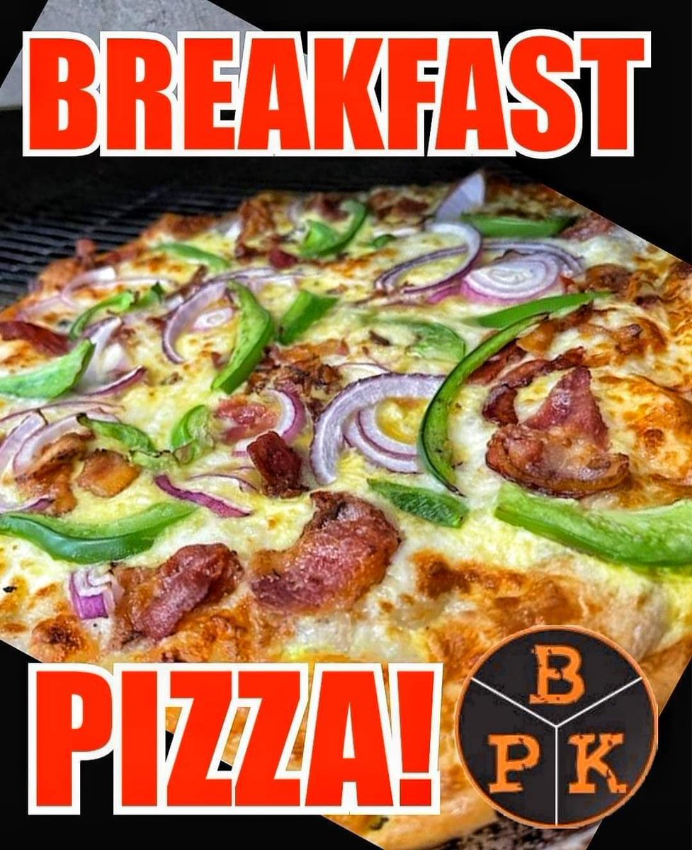 We're OPEN from 11 AM to 8 PM TODAY. #JacksonTownship #StarkCointy #Ohio NEW on the menu, BREAKFAST PIZZA!