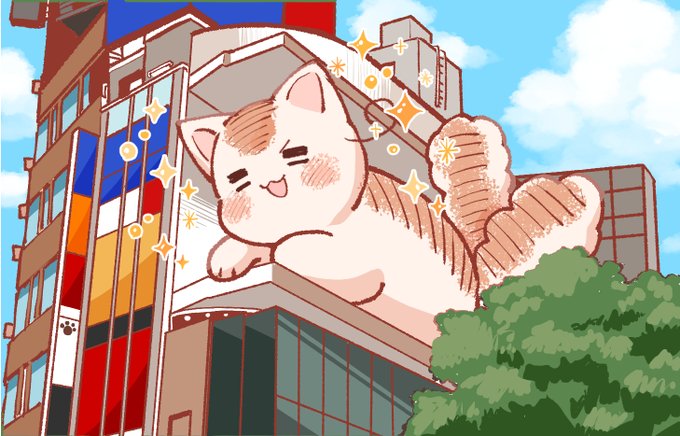 「三毛猫 笑い」のTwitter画像/イラスト(古い順)