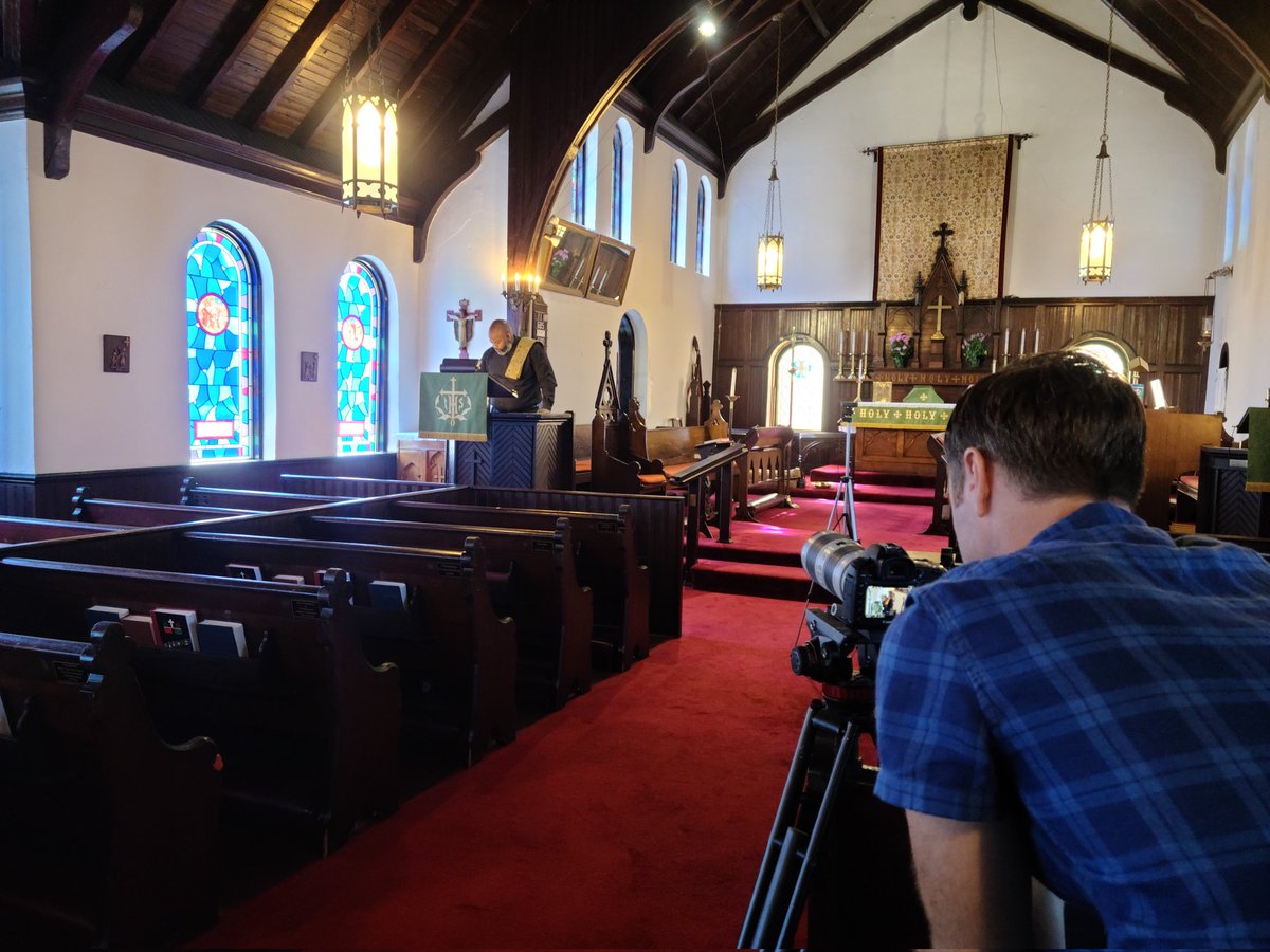 Happy Sunday!
We're at St. Athanasius Episcopal Church this morning, hearing stories of climate justice and resilience.
Film will be released in August. Stay tuned!