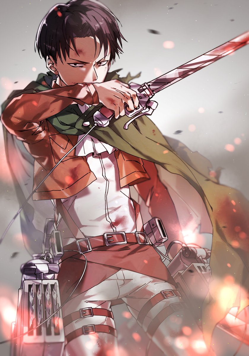 進撃の巨人 リヴァイ 進撃の巨人 しぐれのイラスト