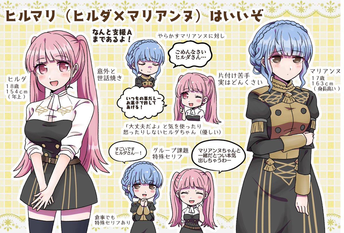 2周年おめでとう〜〜!!一旦推しカプ絵だけ再掲 2周年これから描きます 