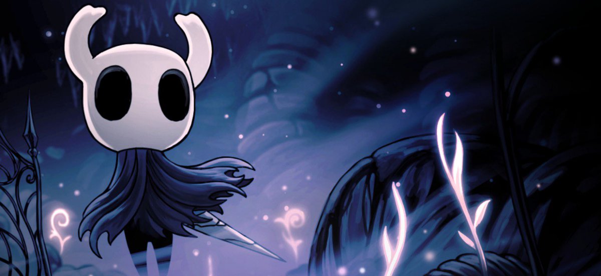Shadow_OTD's tweet photo. Shadow themed character of the day is The knight from Hollow Knight https://t.co/1Fvj5oTXSE