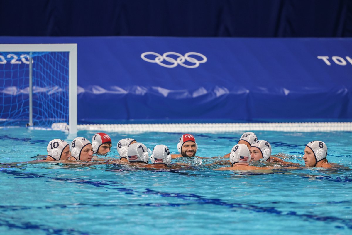 USAWP's tweet photo. Catch a replay of the U.S. Olympic Men's Water Polo Team in their opening day win over Japan. Coverage will be available starting at 8pm et/5pm pt as part of #TokyoOlympics coverage on NBCSN.

For more on Team USA in Tokyo, visit https://t.co/HT55rrGpKo 

Images by @jcable12 https://t.co/lTp58m5Cl8