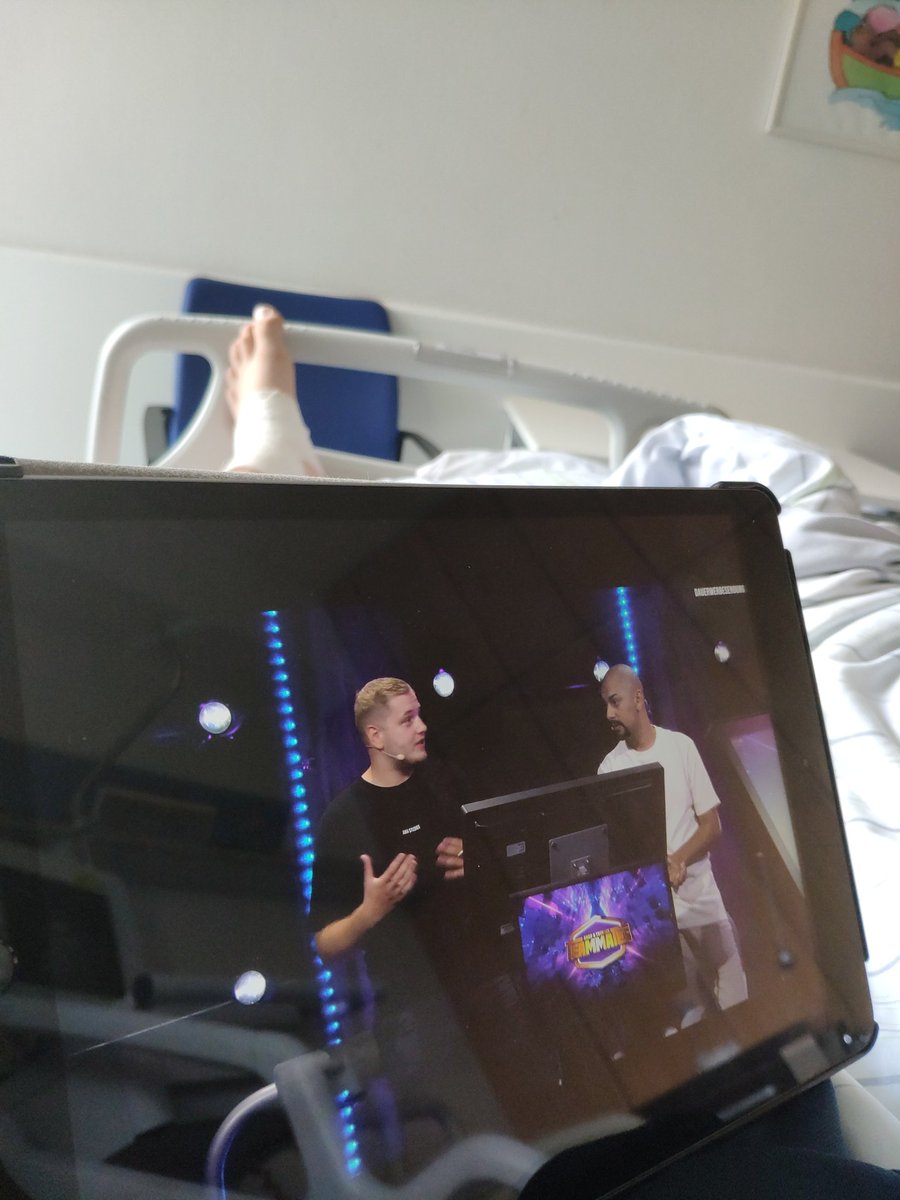 Hyped aus'm Krankenhaus