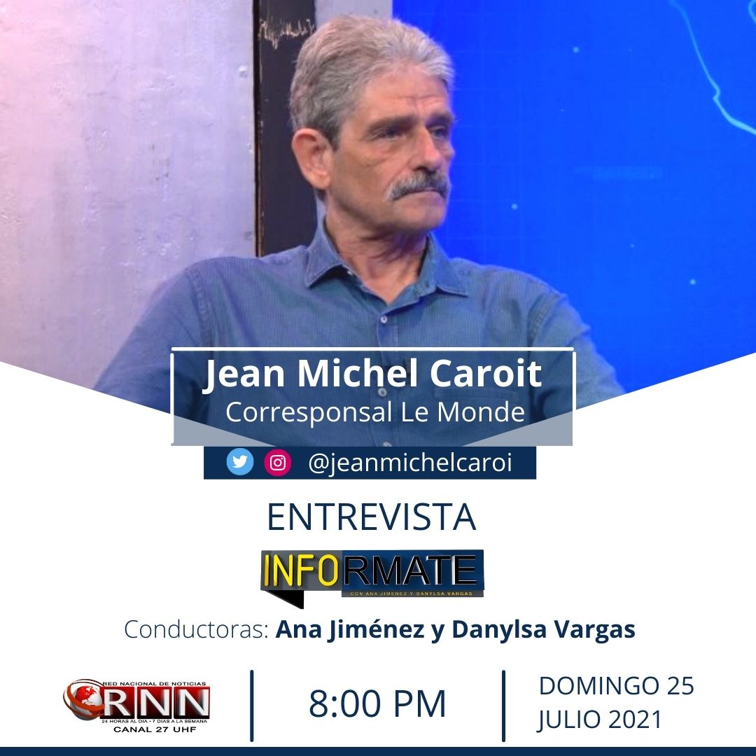 InformateOfici1's tweet photo. Tras el magnicidio de #JovenelMoise analizamos el panorama político y social con #jeanmichelcaro corresponsal para @lemondefr 

Sintoniza hoy a las 8pm por @rnncanal27 https://t.co/6igYe3fUNP