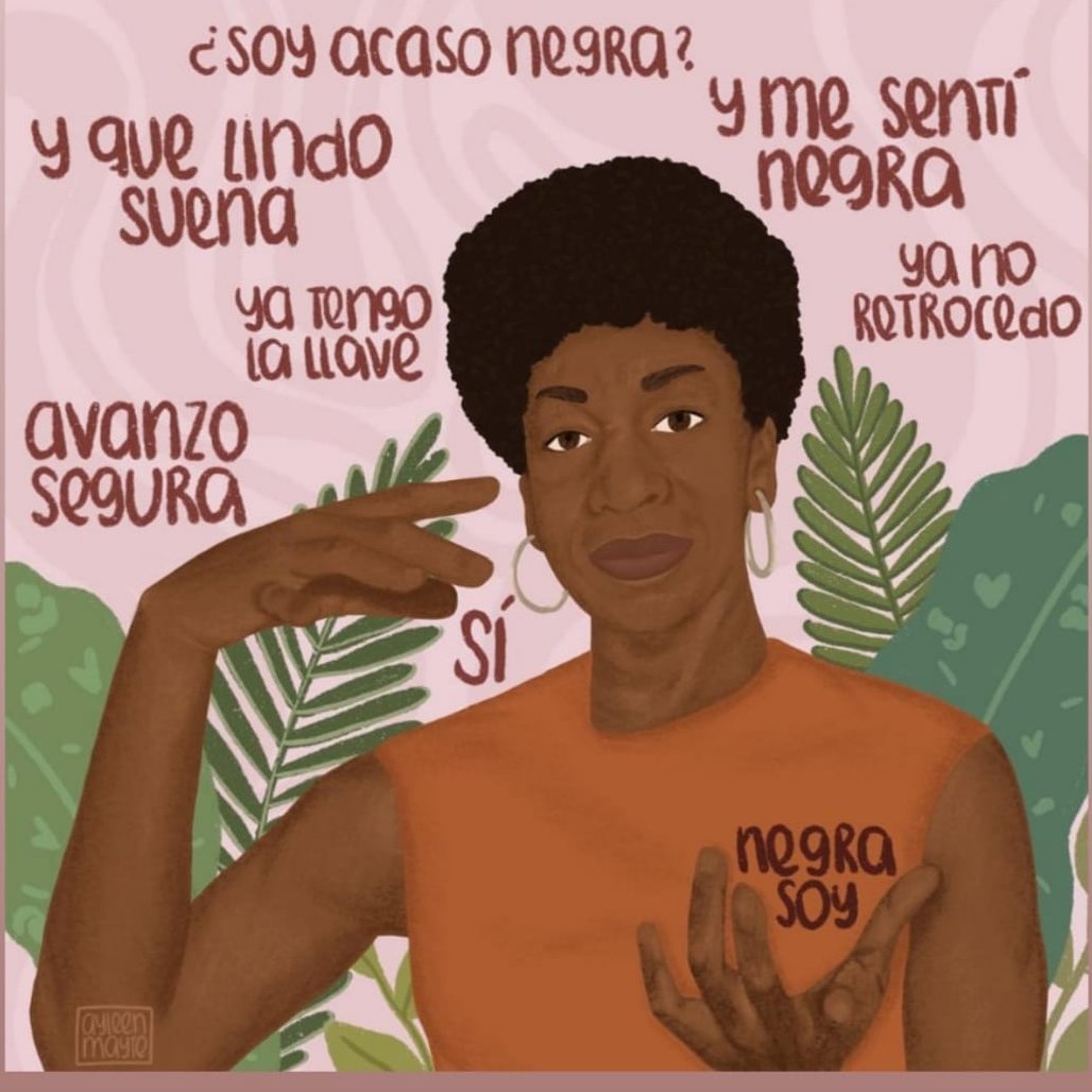 LaSalDocu's tweet photo. Día Internacional de la mujer Afrolatina, Afrocaribeña y de la Diáspora. 
Se  conmemora desde 1992, tiene como objetivo visibilizar a las mujeres afrodescendientes, promover políticas públicas que ayuden a mejorar su calidad de vida y a erradicar el racismo y la discriminación. https://t.co/zueAo7kTxu