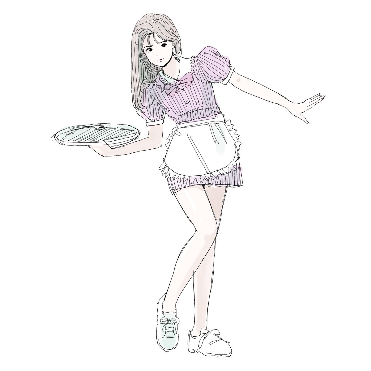 「森高千里の模写 」|ざきよしのイラスト