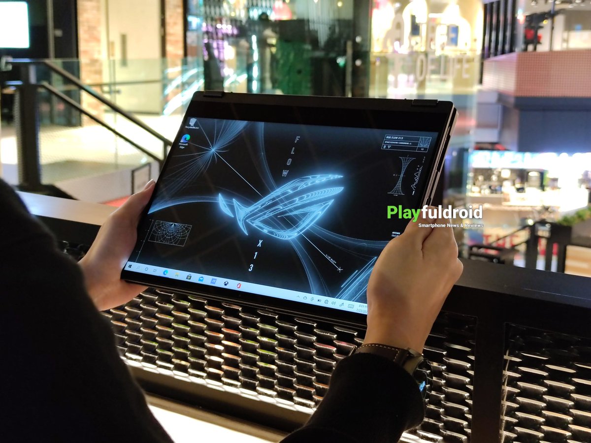 playfuldroid's tweet image. Introducing the ROG Flow X13 🔥 An incredible gaming &amp;amp; productivity laptop which also doubles up as a tablet! 

#ASUSROGFlowX13 #ROGFlowX13