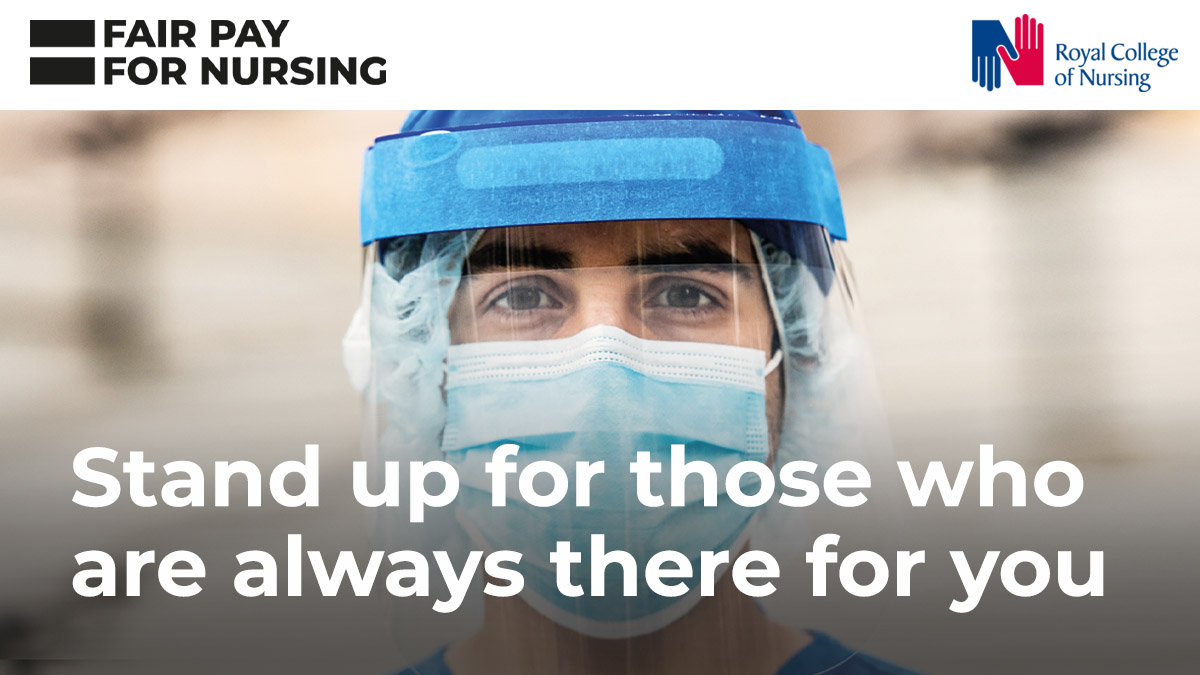 Nursing staff in the UK are overworked, underpaid and undervalued. Join the fight for fair pay by signing up to support our campaigns today 📣 #FairPayForNursing bit.ly/2lHOPAZ